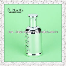 Shiny Silber UV beschichtete Glas Parfüm Flasche 100ml